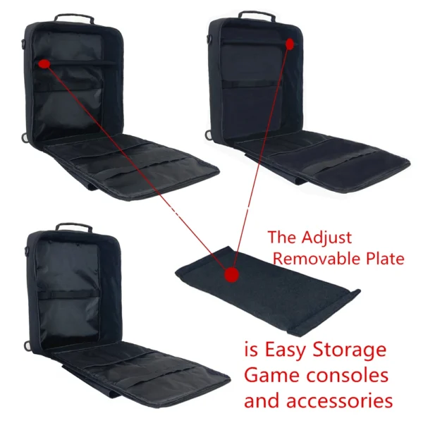 New Portable PS5 Travel Carrying Case Storage Bag Handbag Shoulder Bag Backpack for Playstation 5 Game Console Accessories - Image 3