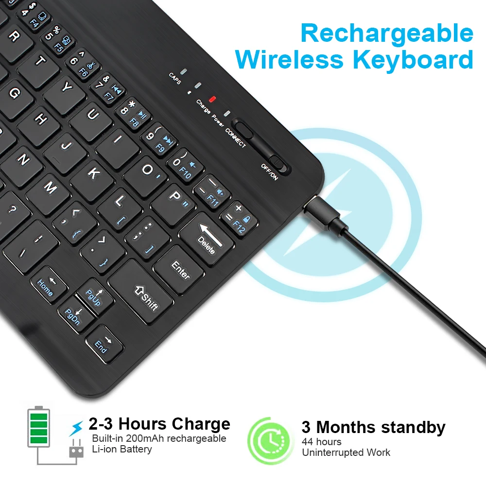 Bluetooth Wireless Keyboard Mini Keyboard - Image 2