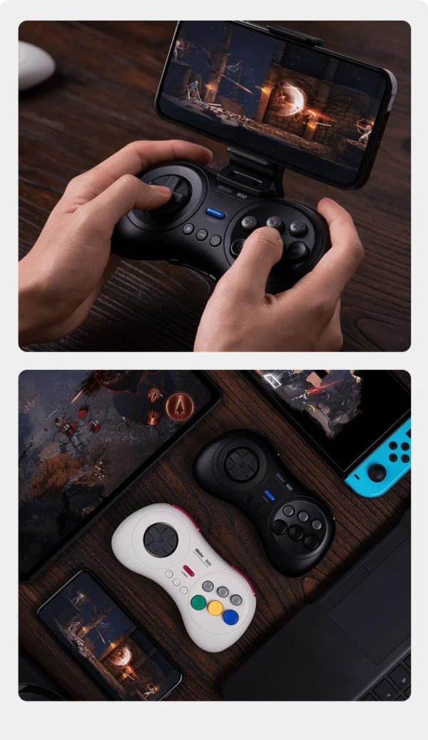 8Bitdo M30 2.4G Mini Gamepad Game Controller for Sega Genesis Mini and Mega Drive Mini Game Console Game Accessories - Image 7