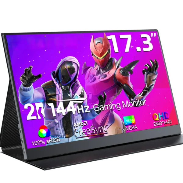 2K 144Hz Portable Monitor 17.3"