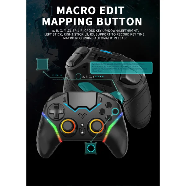Wireless Controller For PS4 PS3 PS Playstation 4 3 Mobile Phone PC Android TV Control Bluetooth Gamepad Game Pad Joystick Gaming - Image 2