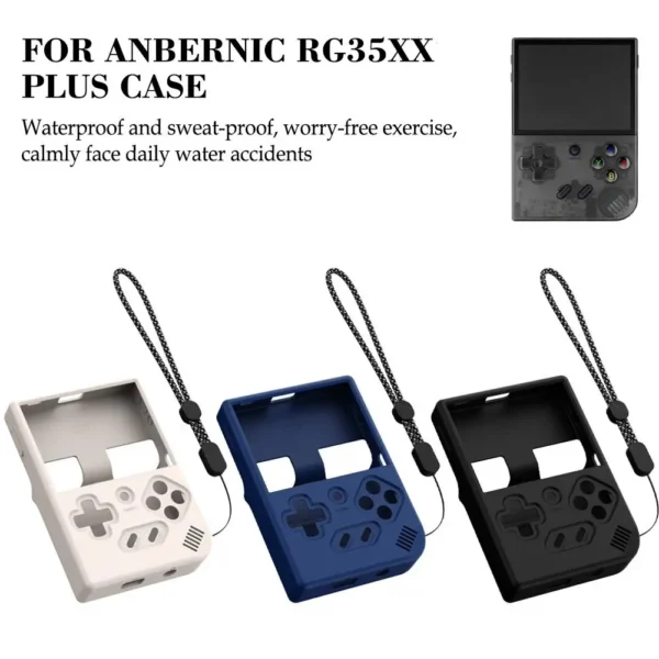 For ANBERNIC RG35XX Plus Silicone Protective Case - Image 2