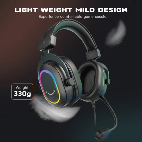 Fifine Dynamic RGB Gaming Headset - Image 5