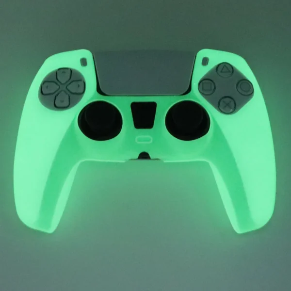 Glow in Dark Soft Silicone Case For PS5 Dual Sense Controller - Image 7