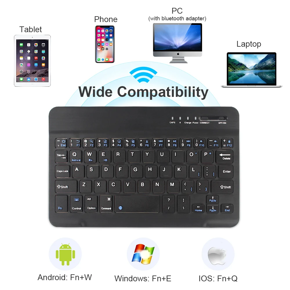 Bluetooth Wireless Keyboard Mini Keyboard - Image 6